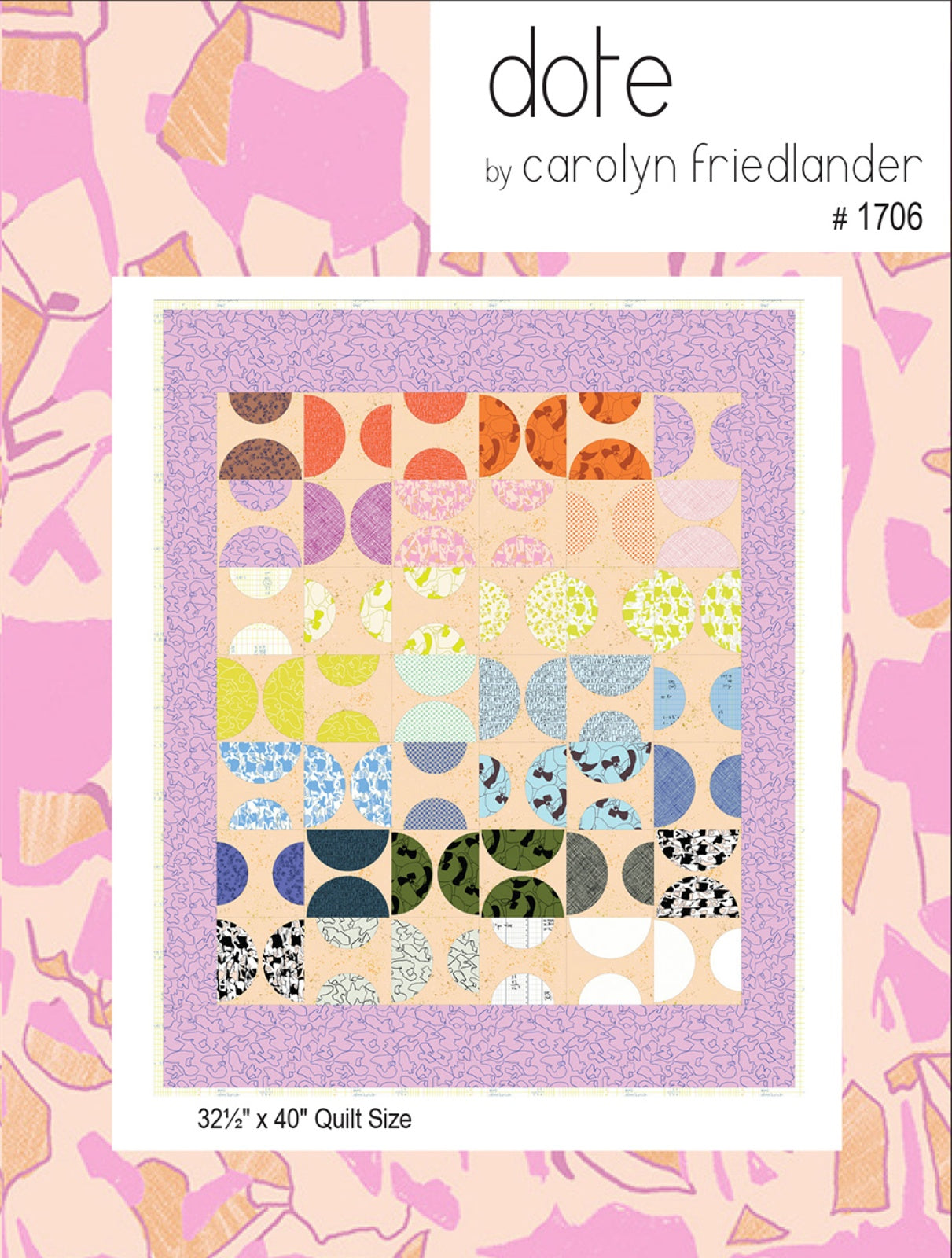 Dote Quilt Pattern by Carolyn Friedlander LLC