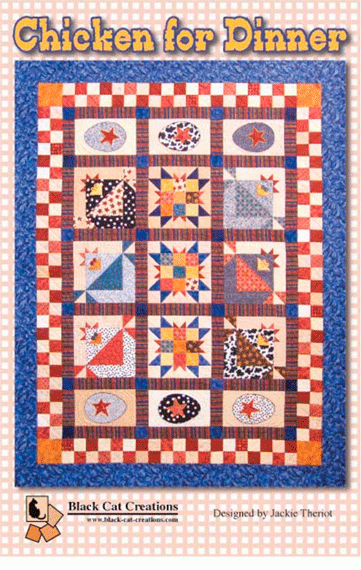 Chicken for Dinner Downloadable Pattern by Black Cat Creations