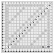Creative Grids Quilt Ruler 18-1/2in Square by Creative Grids Ruler