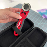 Creative Grids 45mm Rotary Cutter with EVA Case by Creative Grids Ruler