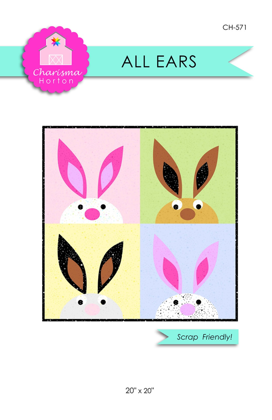 All Ears Quilt Pattern by Charisma Horton