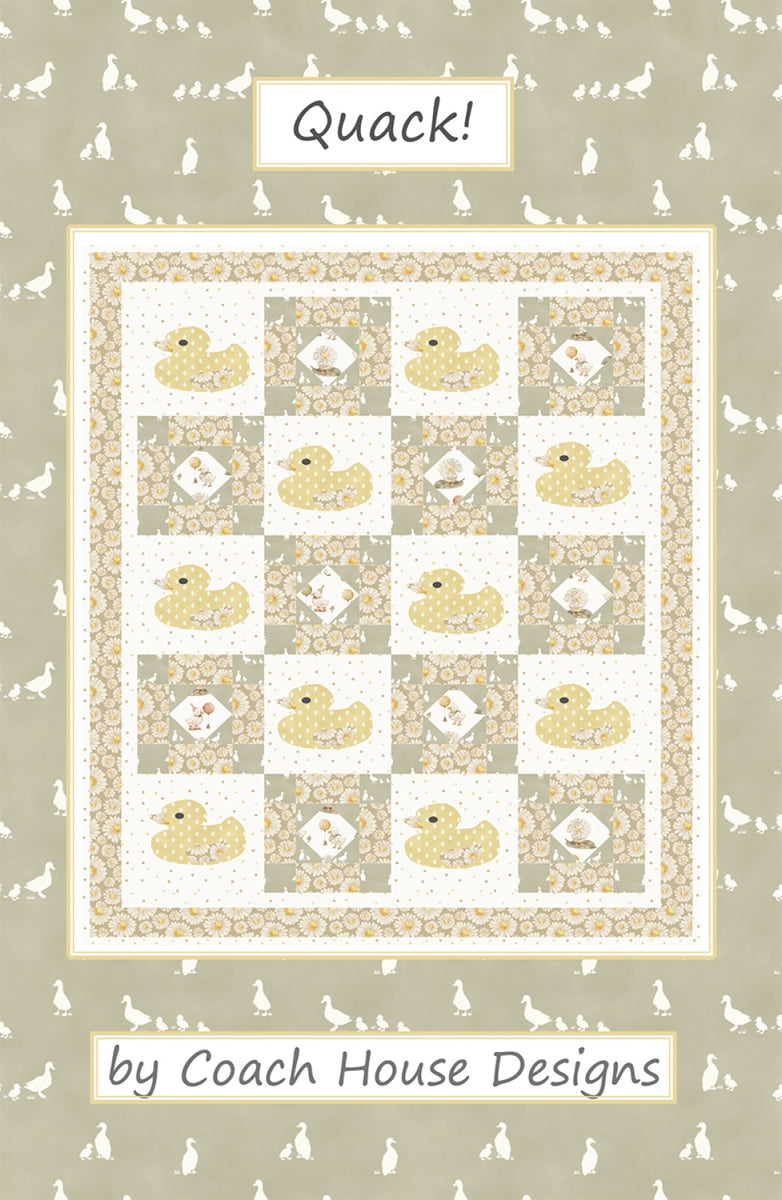 Quack! Revised Quilt Pattern – Quilting Books Patterns and Notions