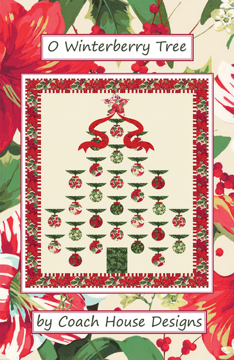 O Winterberry Tree Quilt Pattern by Coach House Designs