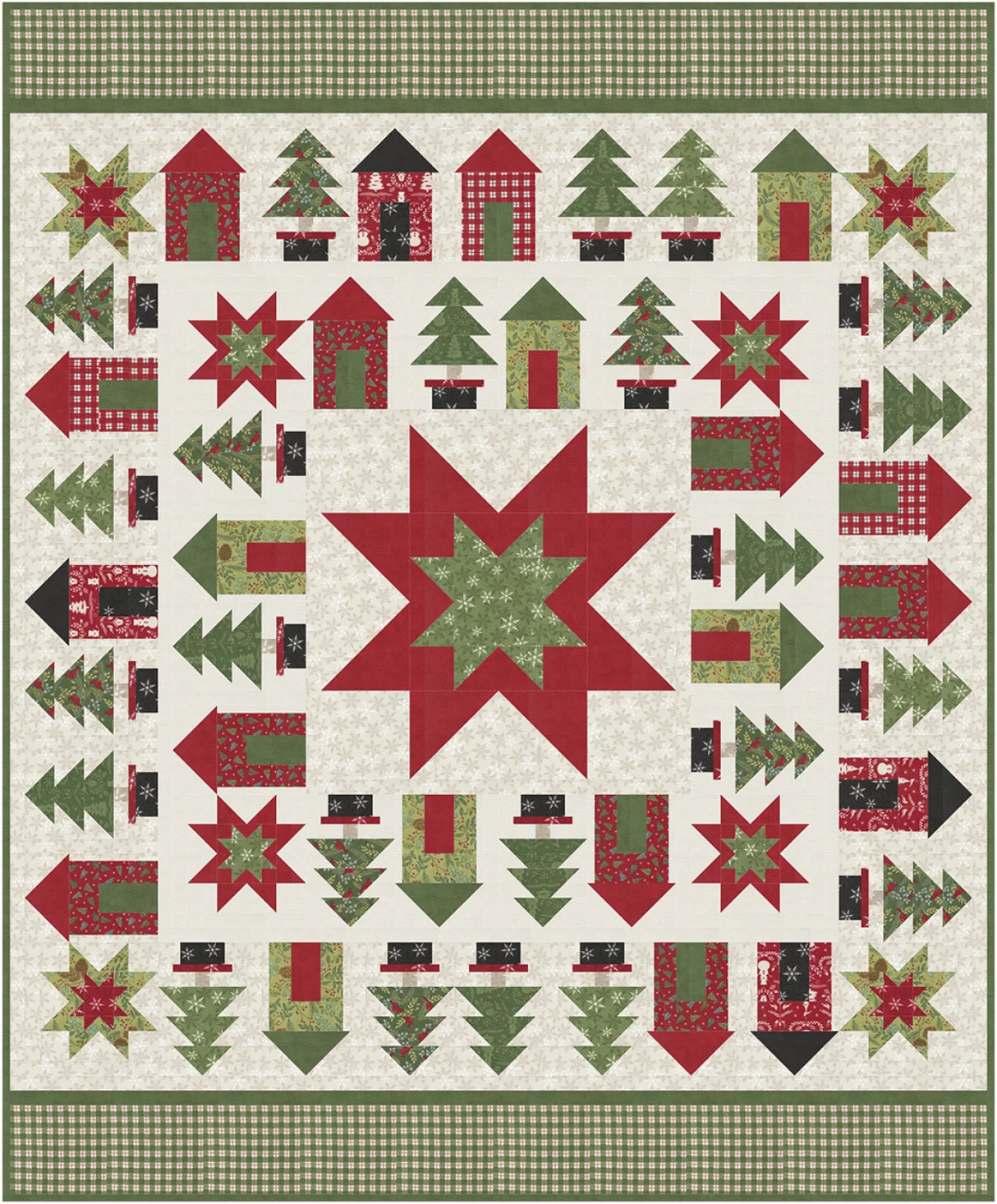 Winter Village Quilt Pattern by Coach House Designs