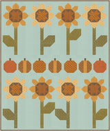 Sunflower Field Quilt Pattern by Coach House Designs