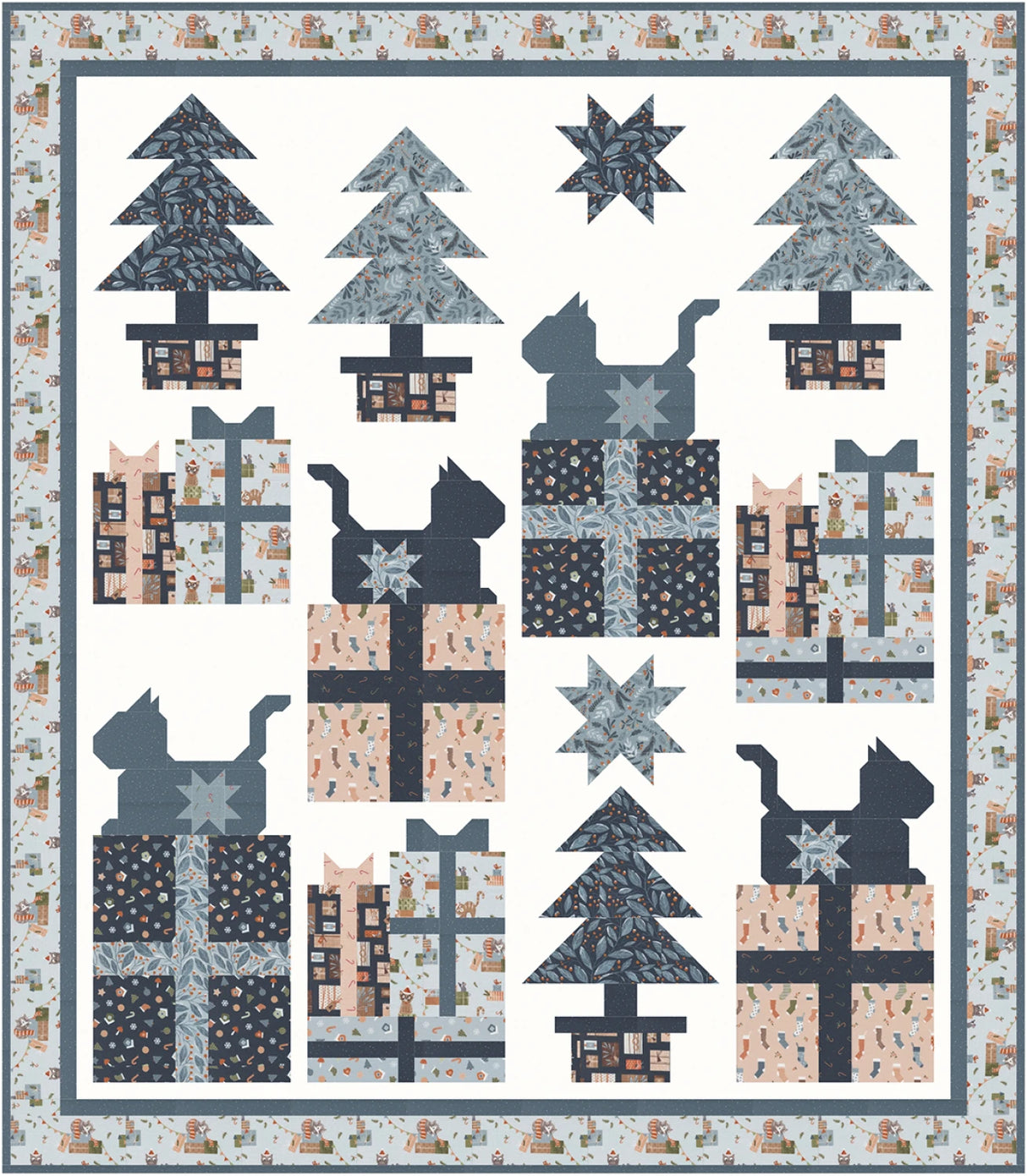 Santa's Helpers Quilt Pattern by Coach House Designs