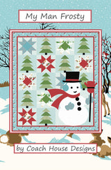 My Man Frosty Quilt Pattern by Coach House Designs