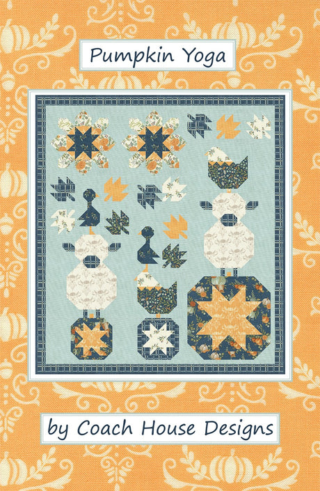 Pumpkin Yoga Quilt Pattern by Coach House Designs