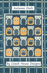 Autumn Owls Quilt Pattern by Coach House Designs