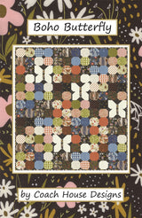 Boho Butterfly Quilt Pattern by Coach House Designs