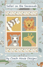 Safari on the Savannah Quilt Pattern by Coach House Designs