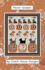 Meow-loween Quilt Pattern by Coach House Designs