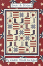 Boots & Stripes Quilt Pattern by Coach House Designs