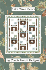 Lake Time Bears Quilt Pattern by Coach House Designs