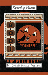 Spooky Moon Quilt Pattern by Coach House Designs