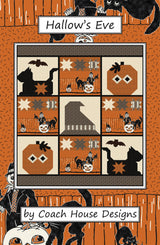 Hallow's Eve Quilt Pattern by Coach House Designs