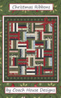 Christmas Ribbons Quilt Pattern by Coach House Designs