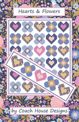 Hearts & Flowers Quilt Pattern by Coach House Designs