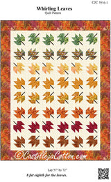 Whirling Leaves Quilt Pattern by Quilt Woman