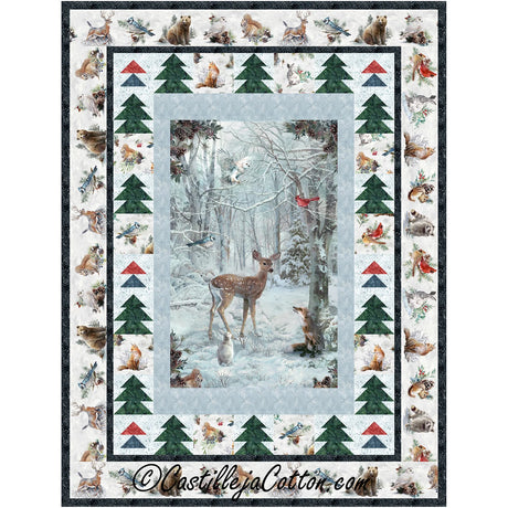 Deer and Friends Quilt Pattern by Castilleja Cotton