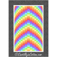 Vibrant Waves Quilt Pattern by Castilleja Cotton