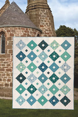 Opposites On-Point Quilt Pattern by Cut Loose Press
