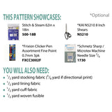 Fabric Magic Cuff Stocking Pattern