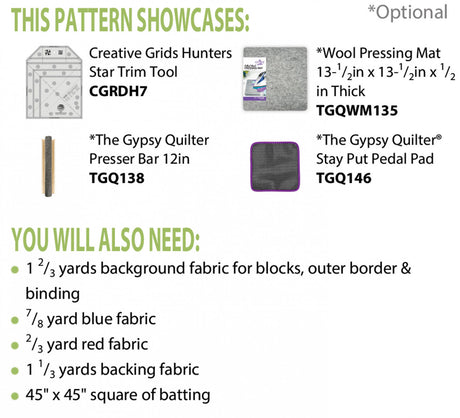 Three Color Fun Quilt Pattern by Cut Loose Press