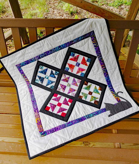 Purr-sonality Quilt Pattern by Cut Loose Press