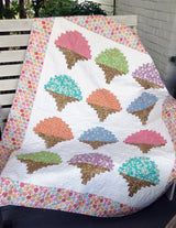 Ice Cream Cones Quilt Pattern by Cut Loose Press