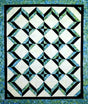 Tropical Blues Quilt Pattern by Cut Loose Press