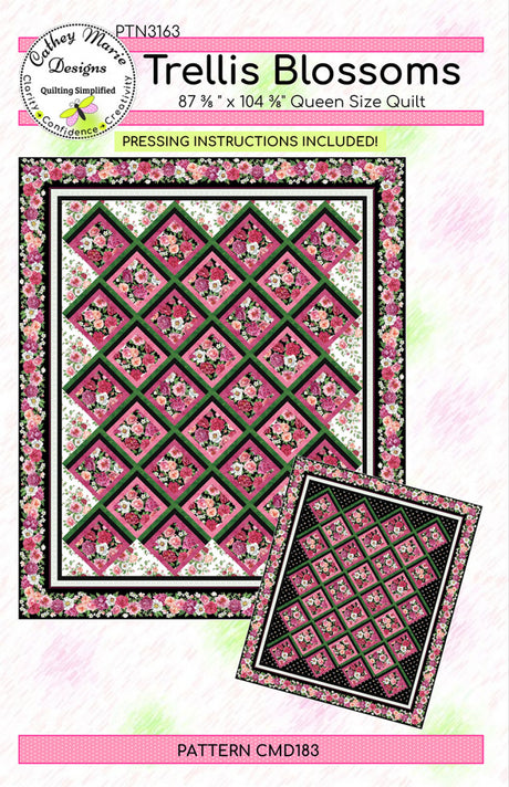 Trellis Blossoms Pattern by Cathey Marie Designs