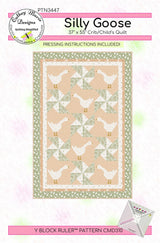 Silly Goose Downloadable Pattern - Cathey Marie Designs - 37" x 55"