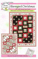 Barnyard Christmas Quilt Pattern by Cathey Marie Designs