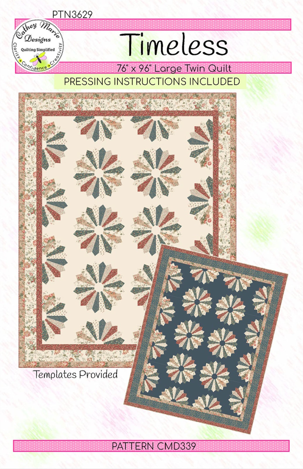 Timeless Quilt Pattern by Cathey Marie Designs