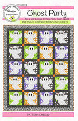 Ghost Party Quilt Pattern by Cathey Marie Designs