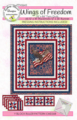 Wings of Freedom Quilt Pattern by Cathey Marie Designs