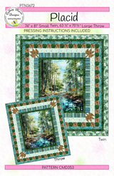 Placid Quilt Pattern by Cathey Marie Designs