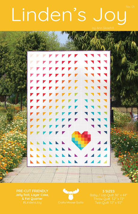 Liden's Joy Quilt Pattern by Crafty Moose Quilts