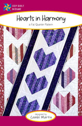 Hearts in Harmony Downloadable Pattern by Cozy Quilt Designs