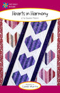 Hearts in Harmony Downloadable Pattern by Cozy Quilt Designs