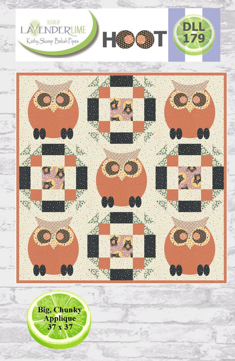 Hoot Downloadable Pattern by Lavender Lime Quilting