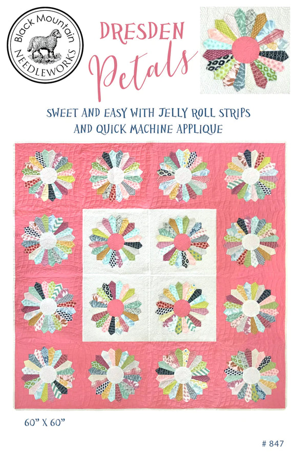 Dresden Petals Quilt Pattern by Black Mountain Needleworks