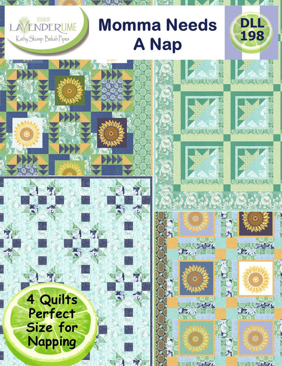 Momma Needs A Nap Downloadable Pattern by Lavender Lime Quilting