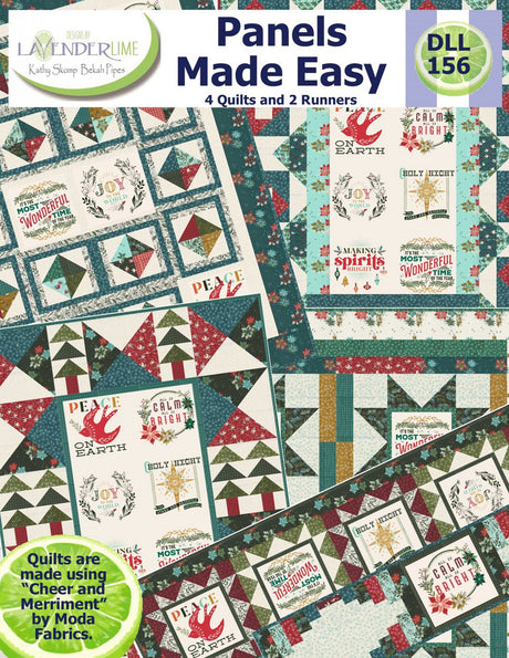 Panels Made Easy Downloadable Pattern by Lavender Lime Quilting