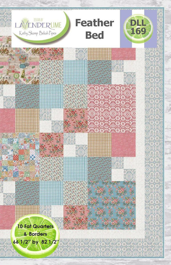 Feather Bed Downloadable  by Lavender Lime Quilting