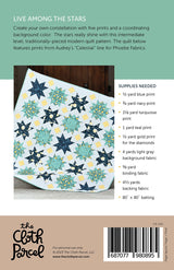 Back of the Rockstar Quilt Downloadable Pattern by Cloth Parcel