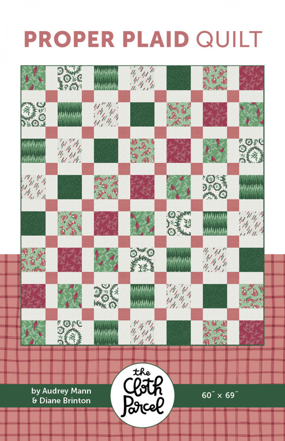 Proper Plaid Quilt Pattern by the Cloth Parcel