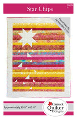 Star Chips Quilt Pattern by Canuck Quilter Designs