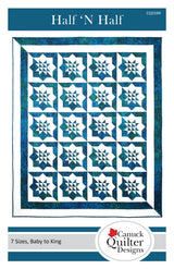 Half and Half Quilt Pattern by Canuck Quilter Designs
